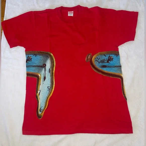 Supreme | Shirts | Supreme Ss 9 Persistence Of Memory Red L 